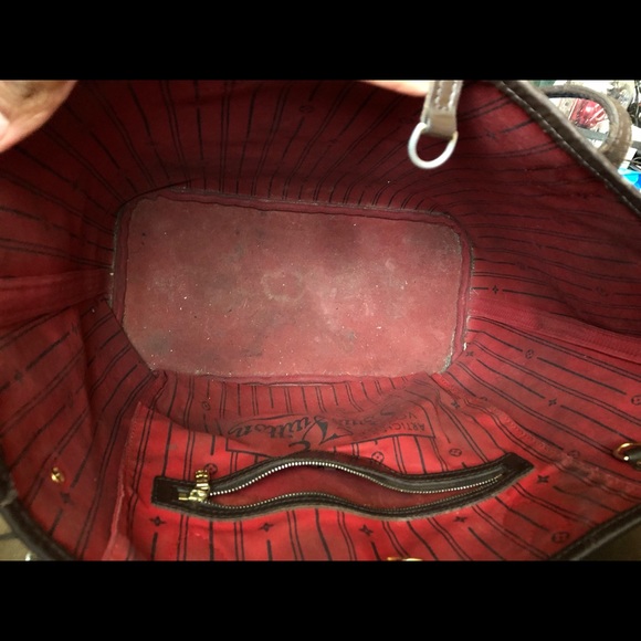 Louis Vuitton Neverfull MM BAG REAL Authentic - Picture 6 of 7